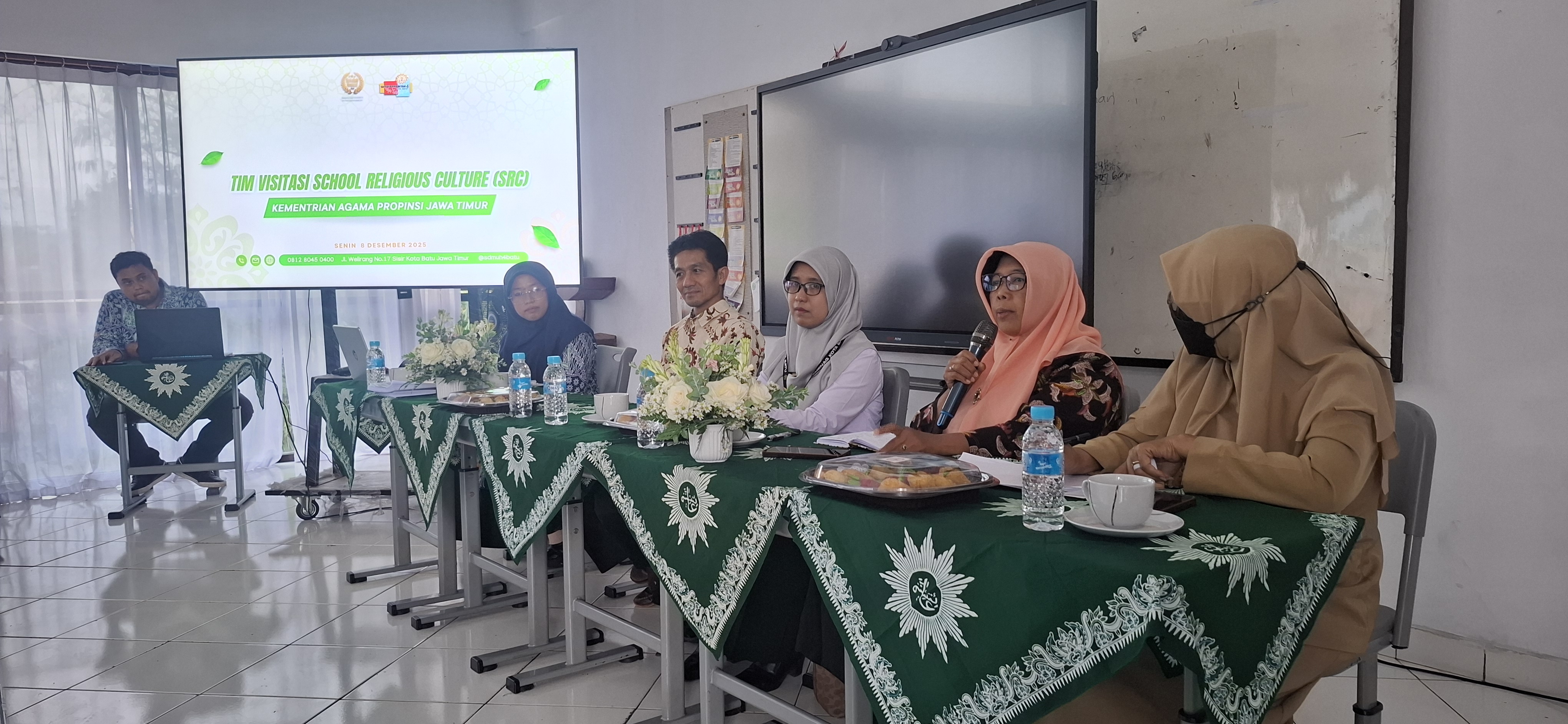 Visitasi Program SRC oleh Kanwil Kemenag Jawa Timur